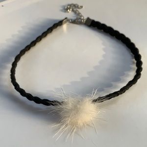 Braided Fluff Choker